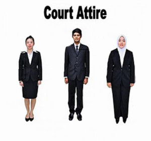 court attire